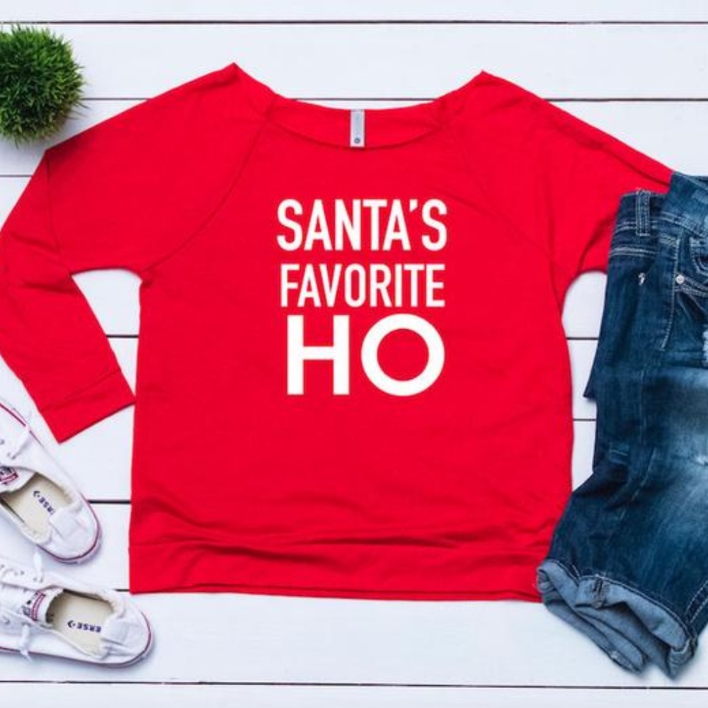NEW!  Santa Sweatshirt - 1X / 2X